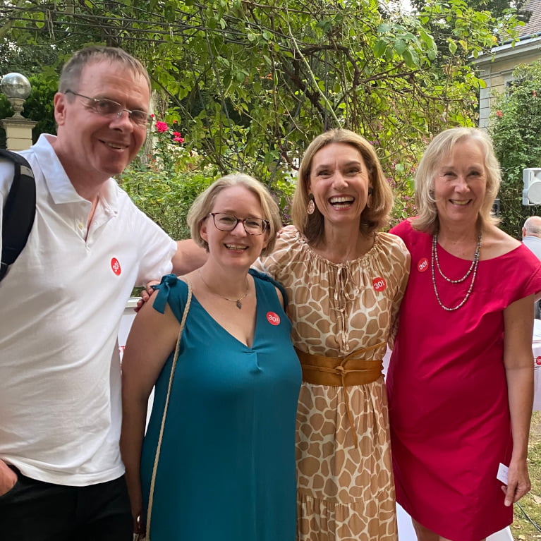 Karin Wöhrer mit dem Team der Kulturkonzepte
