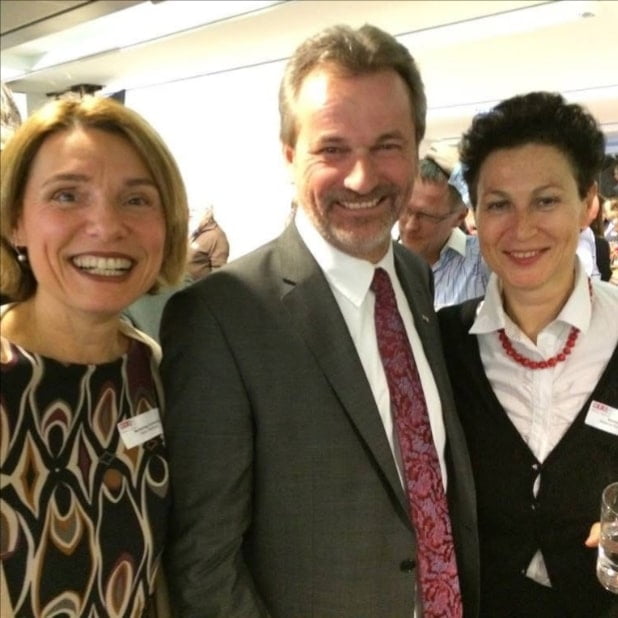 Gruppenfoto von Karin Wöhrer und Helmut Mondschein