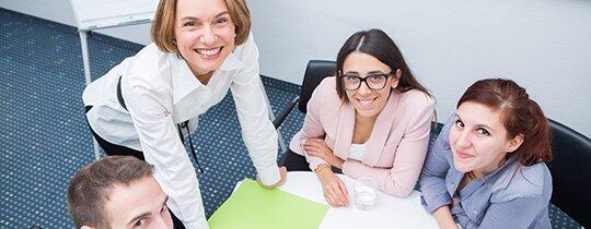 Foto Besprechung Agentur-Shooting