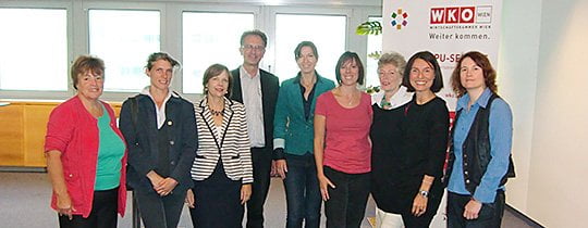 Foto Business Labor Alumni Gruppe