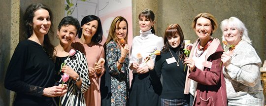 Foto Frauenpower für und bei Weleda