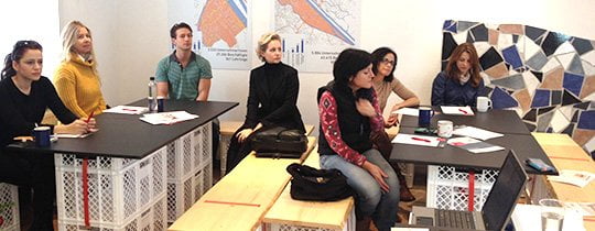 Foto Kommunikations-Mix bei WKO vor Ort