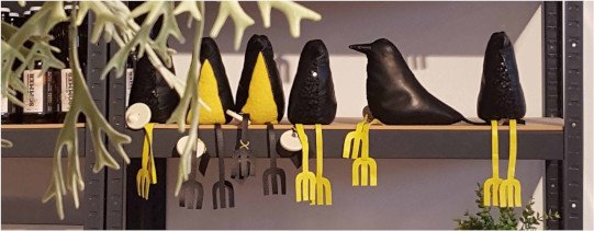 Foto Hugin und Munin